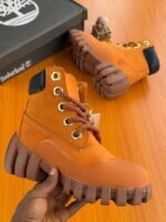 6-Inch Boots with Chunky Lug Sole - Image 2