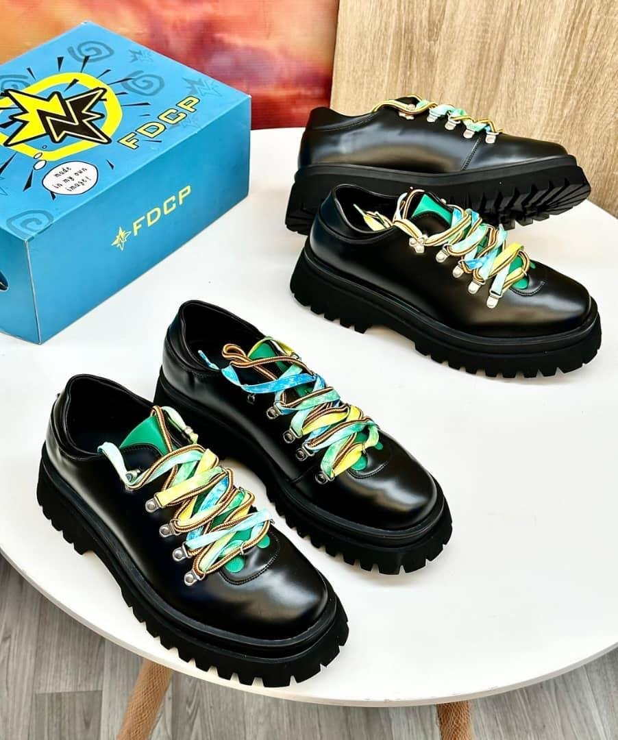 Akomi-Lupita-Black-Leather-Boots.jpg Akomi Lupita Black Leather Boots - Image 1