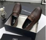 Black Chain-Link Loafers - Image 2