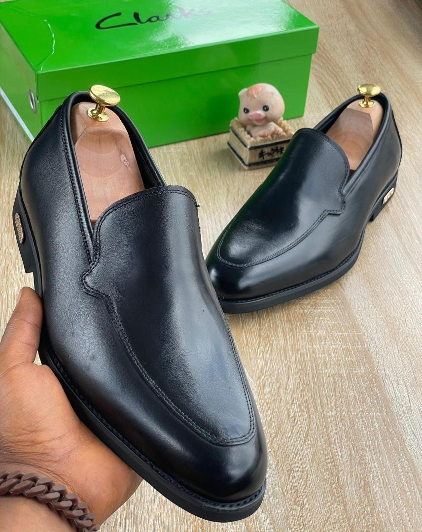 Black-Polished-Mens-Loafers.jpg Black Polished Men’s Loafers - Image 1