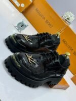 Brown Patterned Derby Shoes - Image 3
