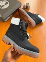 Classic Boots with Padded Black Collar - Image 2