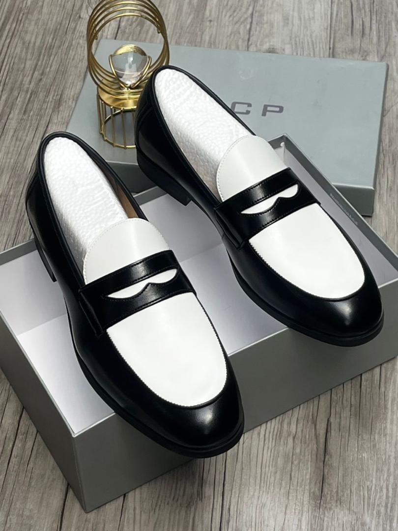 Classic-Mens-Leather-Penny-Loafers.jpg Classic Men’s Leather Penny Loafers - Image 1