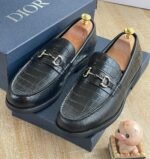 Crocodile-Embossed Men’s Loafers - Image 2