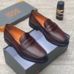 Dgg Black Leather Penny Loafers - Image 2
