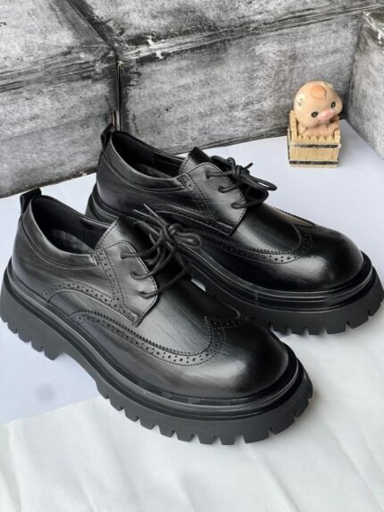 Fashion Urban Black Platform Shoes