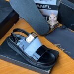 Giuseppe Zanotti Black Patent Leather Sandals
