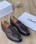 Gucci-Style Monogram Leather Horsebit Loafers - Image 2