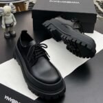 Hi Trekking Leather Derby Shoes