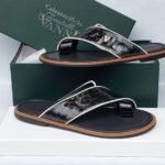 Italian Leather Toe-Loop Sandals