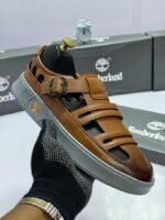 Leather Sandals with Buckled Strap - Image 2