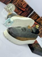 Men's Black Suede Slip-On Shoes - Image 3