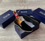 Men’s Blue Suede Loafers - Image 2