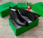 Men’s Brown Leather Lace-Up Boots - Image 3