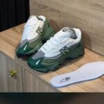 New Balance 1000 Sneakers in Green, White & Grey