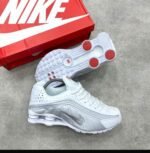 Nike Shox R4 Sneakers in All-Black - Image 2