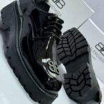 Patent Leather Derby Shoes
