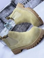 SIMANLAN Black Suede Chelsea Boots - Image 2