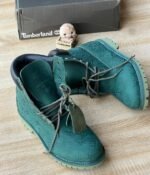 Timberland Grey Suede Boots - Image 5