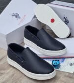 US Polo Assn Brown Slip On Platform Sneakers - Image 3