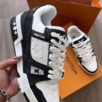 Louis Vuitton LV Trainer Black and White Sneakers