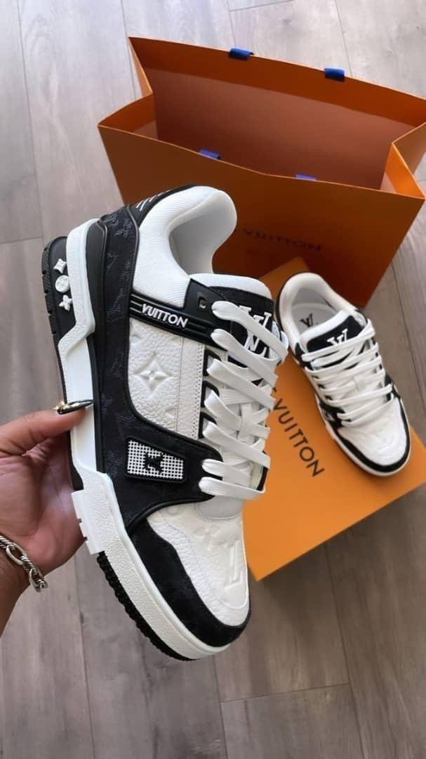 WhatsApp-Image-2026-08-31-at-00.33.16.jpeg Louis Vuitton LV Trainer Black and White Sneakers - Image 1