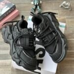 Zero Cosmos All Black Chunky Sneakers