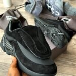 Raf Simons Antei Black Chunky Sneakers