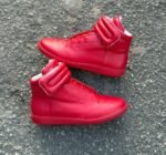 Maison Margiela Future Bright Red High Top Sneakers