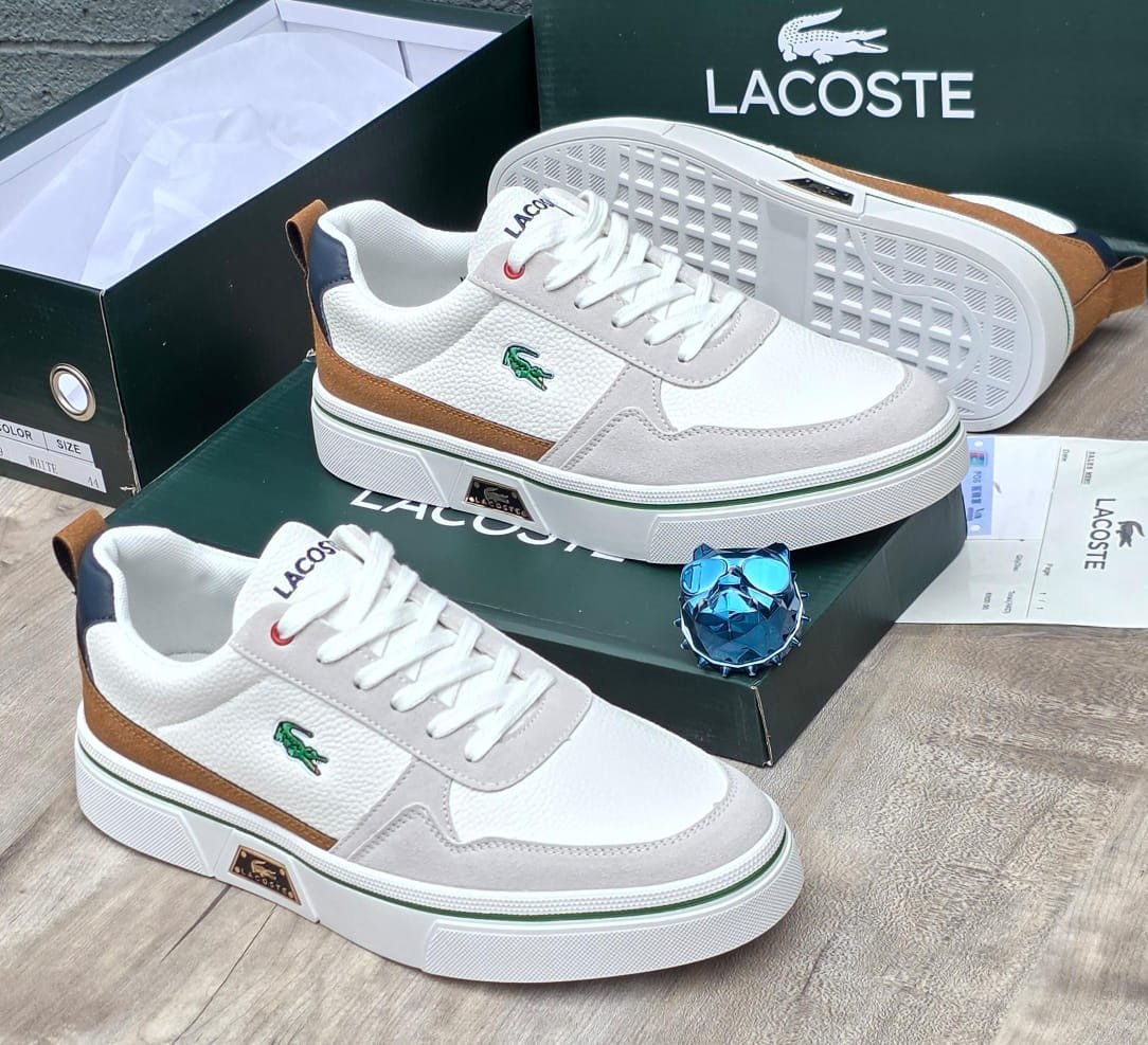 White-T-Clip-Brown-Suede-Sneakers.jpg White T Clip Brown Suede Sneakers - Image 1